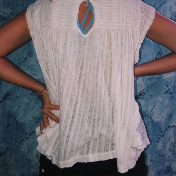 anthropologie flowy shirt size xs but can fit s - Picture 3 of 3